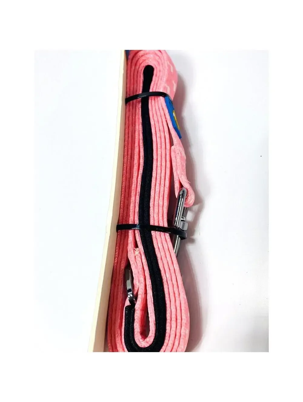 Pink Dog Leash 6 ft Long Padded Handle Heavy Duty D-Ring Jack Muzo Alpaca NEW xs